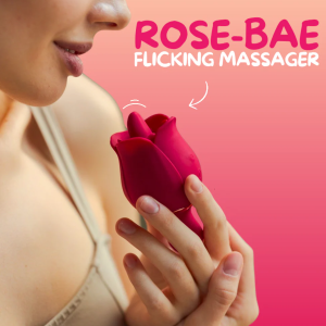 'Rose-Bae' Flicking Massager
