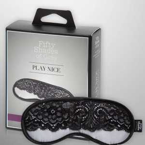 Fifty Shades Of Grey Satin Lace Blindfold